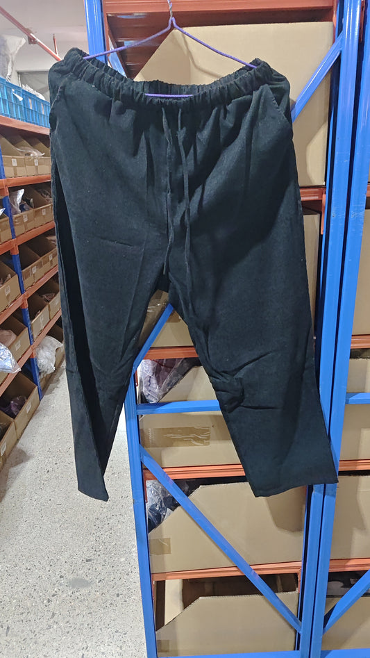 Men's Winter Corduroy Jogger Pants - Streetwear