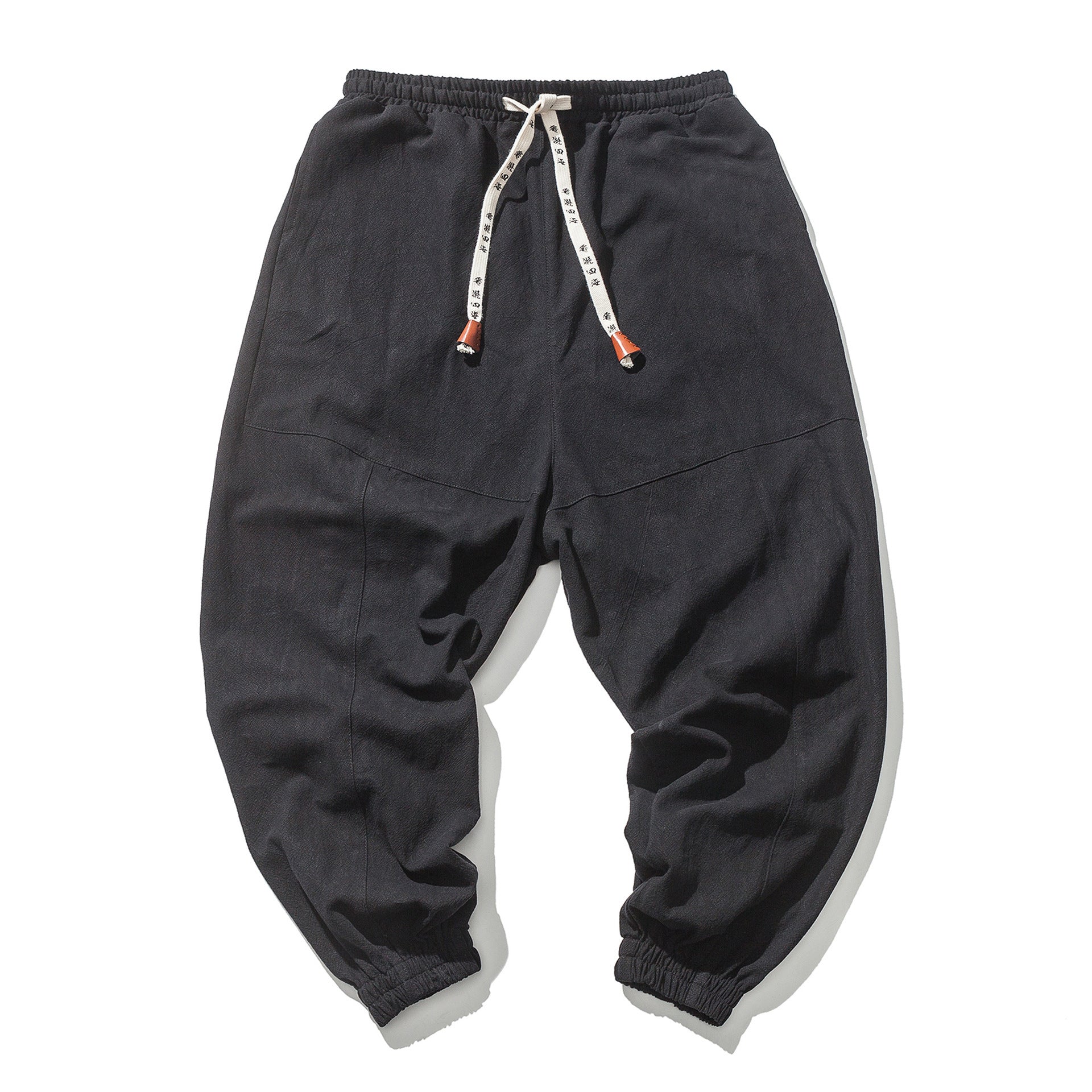 Men's Hip Hop Streetwear Gym Joggers - Drawstring Tapered Sweatpants with Pockets