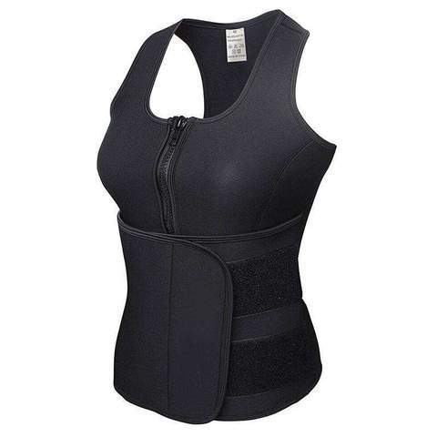 Rubber Waist Sculpting Sports Waistcoat