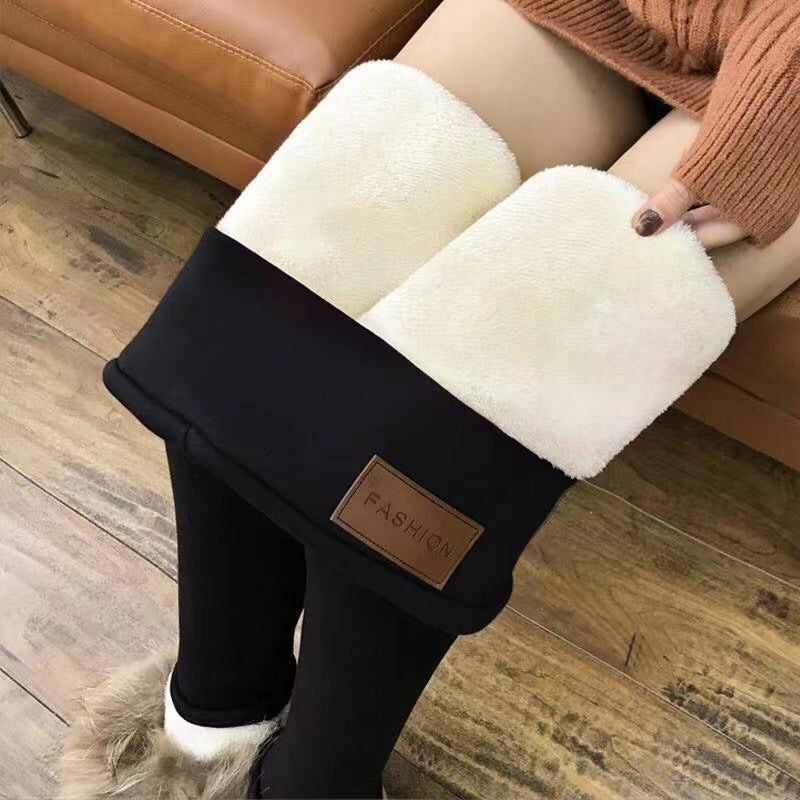 Women's High Waist Cashmere Winter Leggings