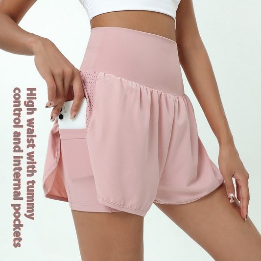 Women's Gym Running Exercise Shorts