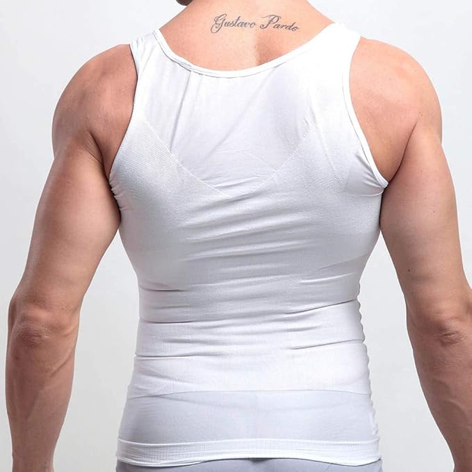 Men's Slimming Compression Vest – Tummy Shaper