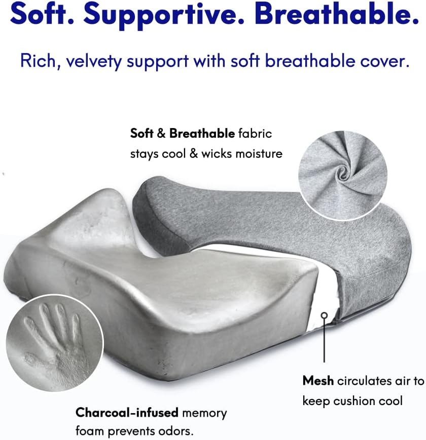 Pressure Relief Seat Cushion for Long Sitting