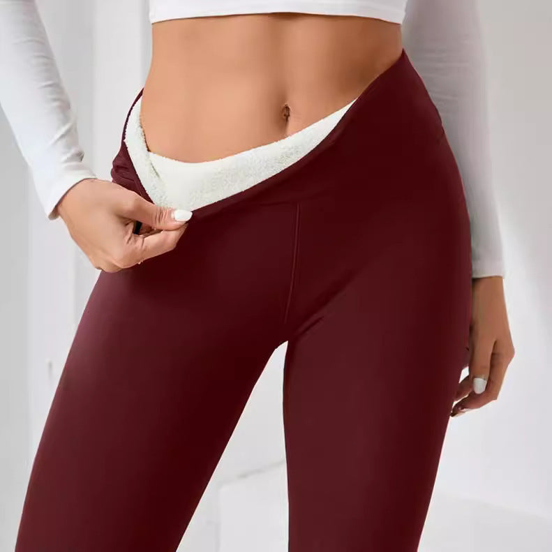 Women's Tight Warm Cashmere Leggings - Winter Tights