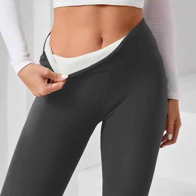 Women's Tight Warm Cashmere Leggings - Winter Tights