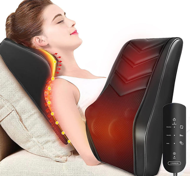 3D Kneading Back Massage Pillow for Pain Relief