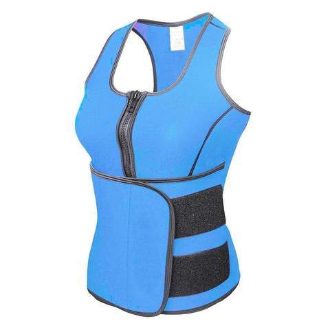 Rubber Waist Sculpting Sports Waistcoat