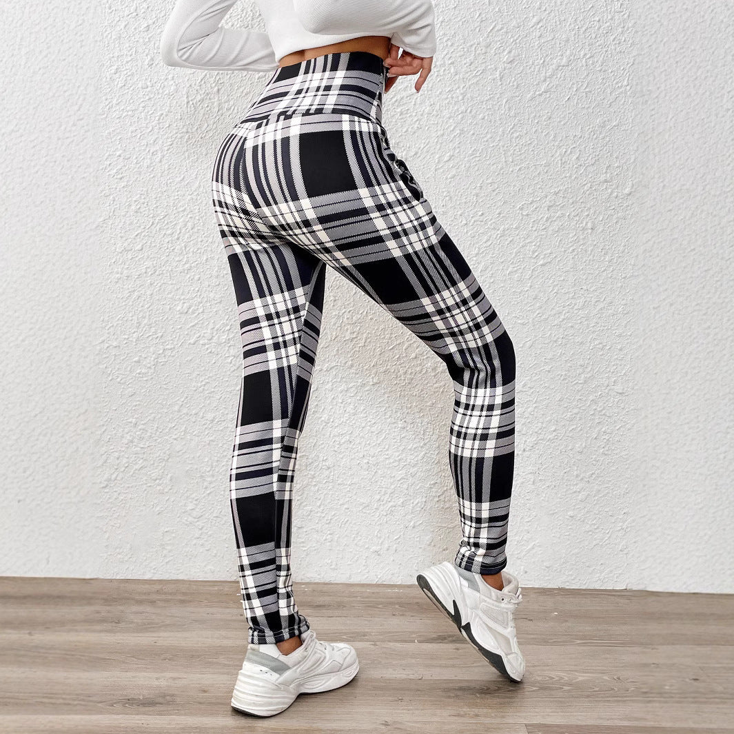 Women's Extra Thick Lambswool Printed Winter Leggings