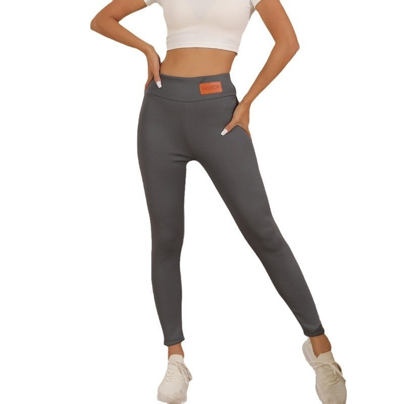 Women's High Waist Cashmere Winter Leggings