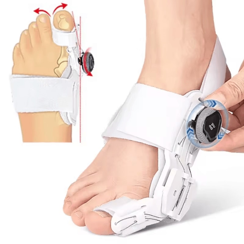Bunion Corrector Brace with Rotatable Toe Separator