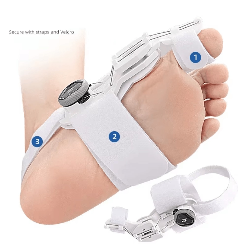 Bunion Corrector Brace with Rotatable Toe Separator
