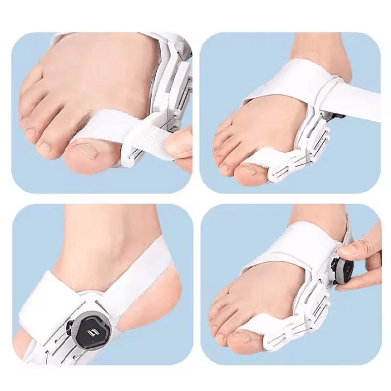 Bunion Corrector Brace with Rotatable Toe Separator