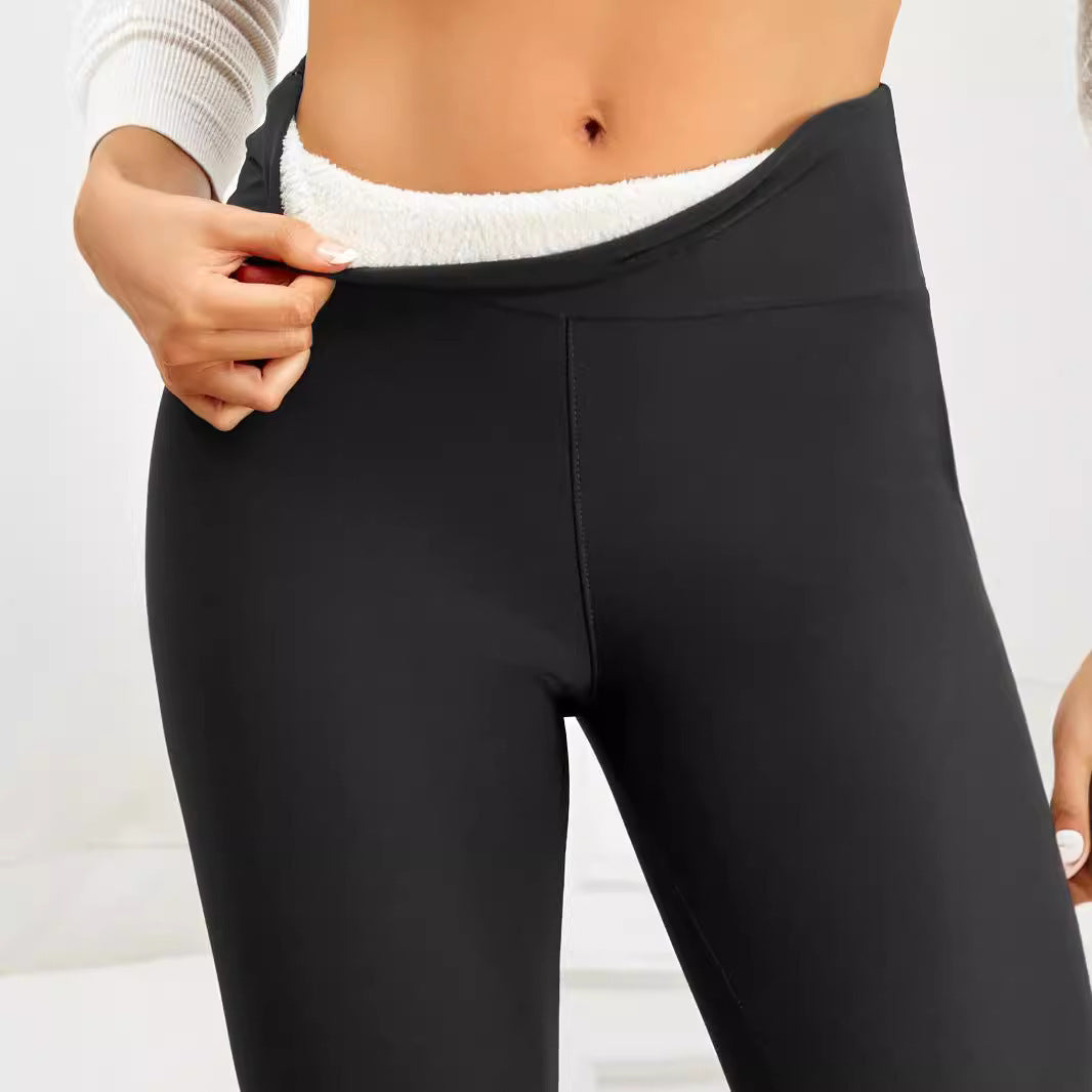 Women's Tight Warm Cashmere Leggings - Winter Tights